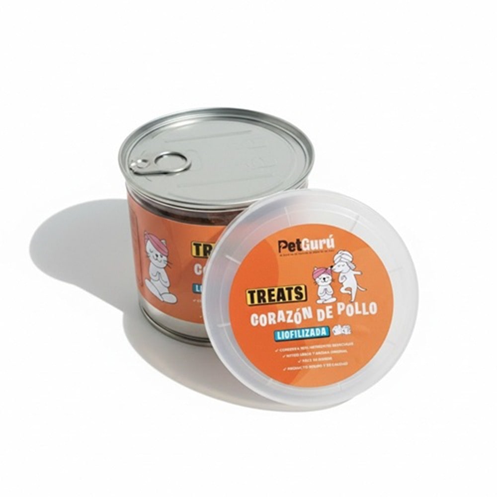 Treats liofilizada corazón de pollo 60gr