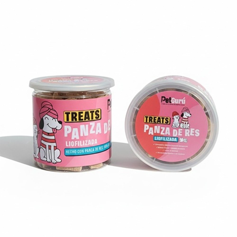 Treats liofilizada de panza de res 60gr